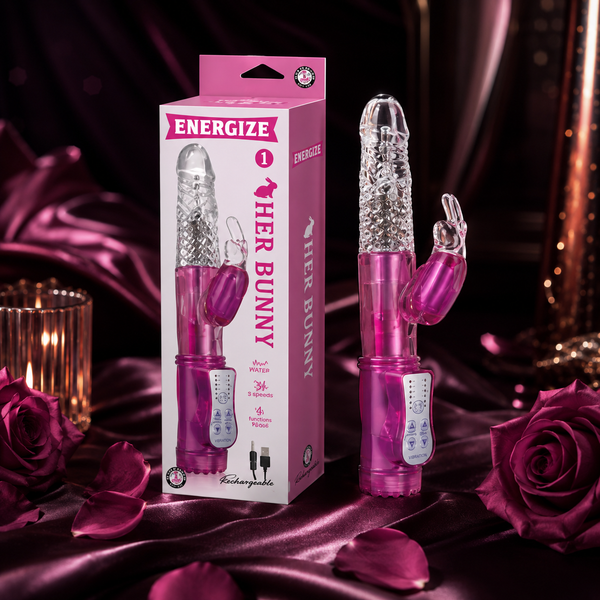 Energize Her Bunny 1 Pink - By Nasstoys
