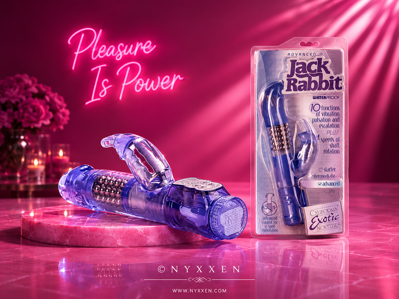Jack Rabbit Purple Waterproof- By California Exotic Novelties