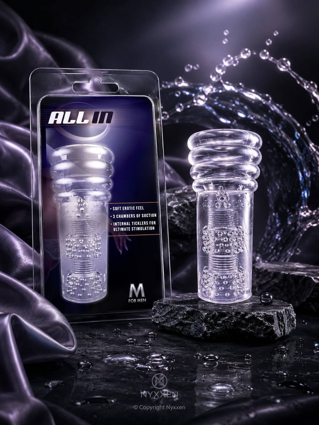 M For Men All In Clear - By  Blush Novelties