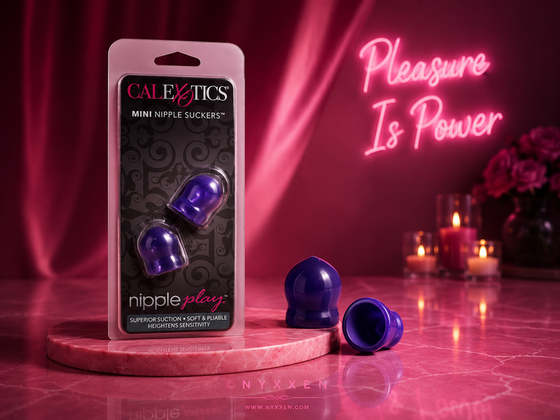 Mini Nipple Suckers Purple- By California Exotic Novelties